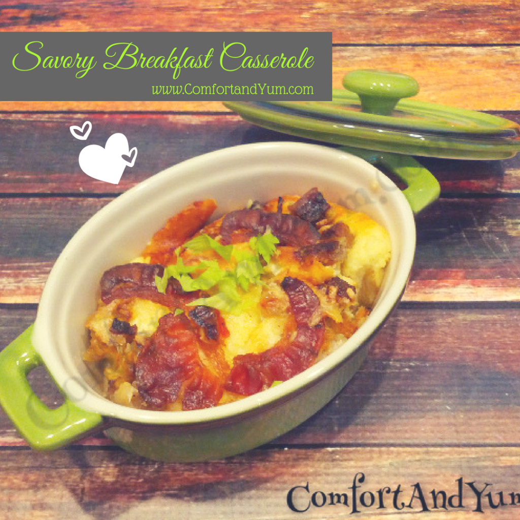 Savory Breakfast Casserole - Ready in a Jiffy