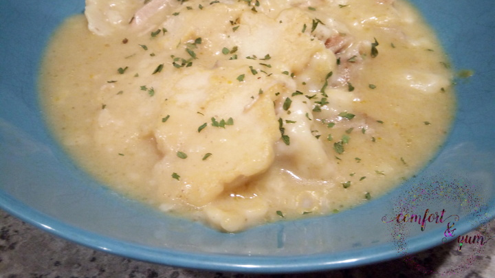 Chicken & Dumplings - with Dumplings That Make Themselves