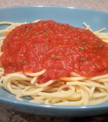 Best Spaghetti Dinner for Under Two Dollars