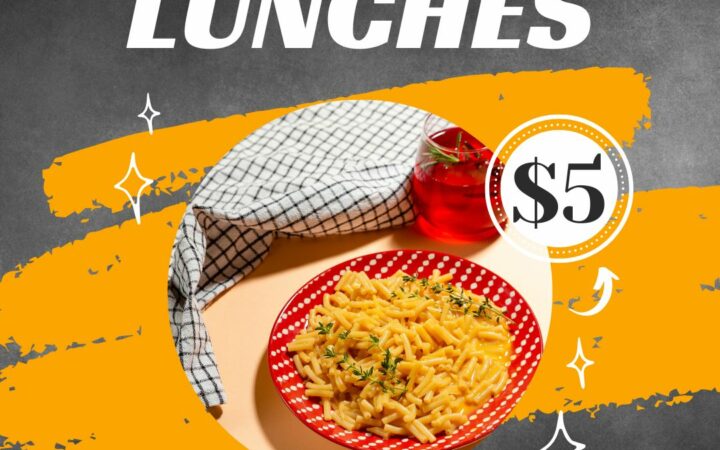 five frugal lunches for five dollars