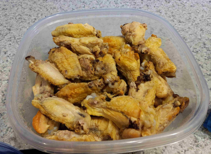 Carnivore Diet Costco Chicken Wings cooked